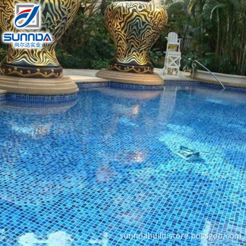latest deisgn various types swimming pool mosaic floor and wall tiles made in China